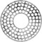 Ekena Millwork Fink Architectural Grade PVC Pierced Ceiling Medallion, Antiqued Pewter, 28"OD x 10 1/8"ID x 3/4"P CMPP28FFAPW - alternate 1